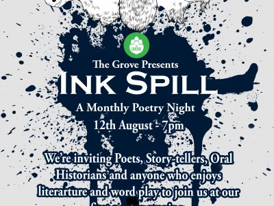 Ink Spill Poetry Workshop and Open Mic at The Grove