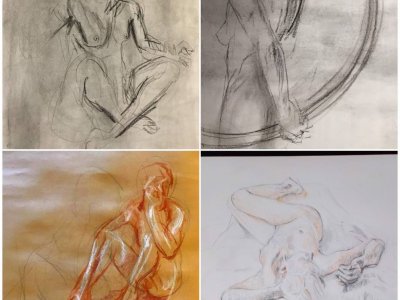 Life Drawing in Huddersfield City Centre
