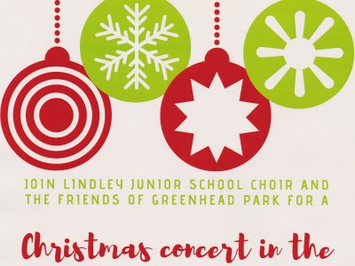 Lindley Junior School Choir in the Greenhead Park Conservatory