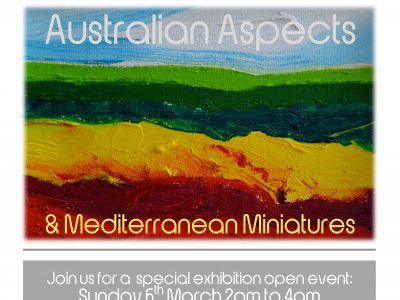 Malcolm Bowman - 'Australian Aspects & Mediterranean Miniatures'