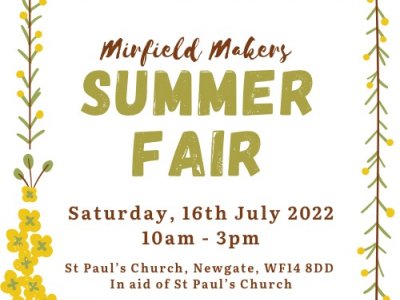 Mirfield Makers Summer Craft Fair