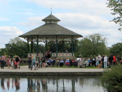 Music on the Bandstand - Golcar Band