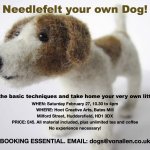 Needle Felting workshop - Heartfelt Dogs.