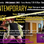 NEW YOUTH  Contemporary Dance Class- Huddersfield