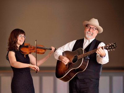 Newberry & Verch in concert at The Carlile Institute, Meltham