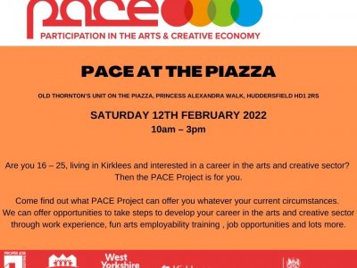 PACE - 16 - 25 Participation in Arts & Creative Economy @ Piazza