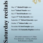 Saturday Morning Recital -Mitchell Wright