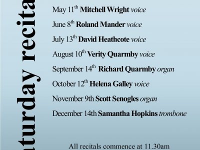 Saturday Morning Recital -Mitchell Wright