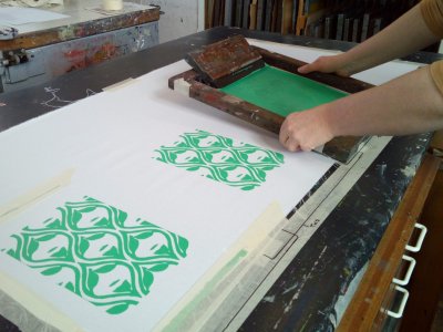 Screen Print onto Textiles