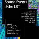 Sound Events @ the LBT / May 2018