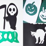 Spooky Halloween Screenprints, Ages 8 - 12.
