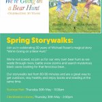 Spring Storywalks: We're Going on a Bear Hunt