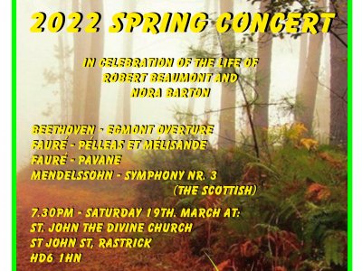 The Paddock Orchestra 2022 Spring Concert
