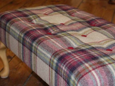 Upholstery course - one day footstool course