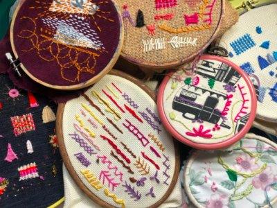 Visible Mending Demo with Darn It! Workshops