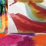 Workshop: Silk Scarf Painting, Bagshaw Museum (session 2)