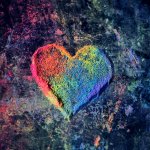World Needs Love - Message of Love Art project