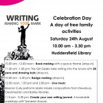 Writing: Making Your Mark - A Celebration day