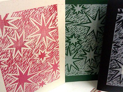WYPWcourses - Linocut and Pattern: Christmas CREATE! Workshop