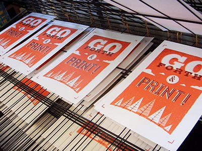 WYPWcourses - Screen Printing Posters - March