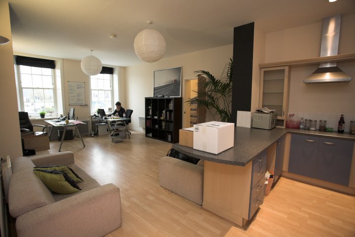 A live/work multiple room apartment