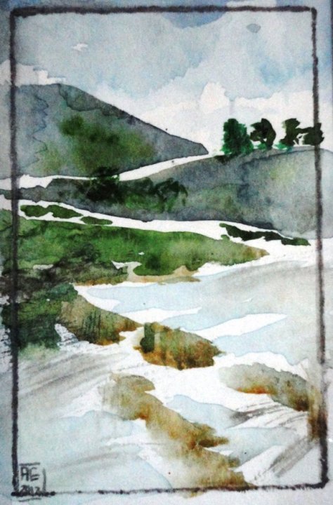Watercolour from Audrey