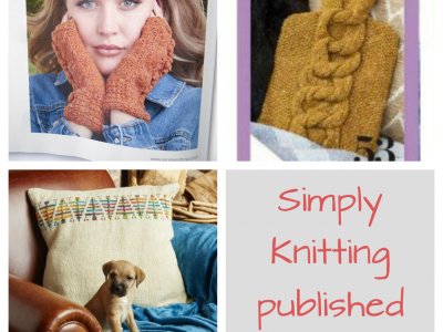 3 more patterns published by Simply Knitting