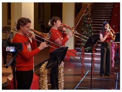 Christmas with the  University of Huddersfield Brass Ensembles