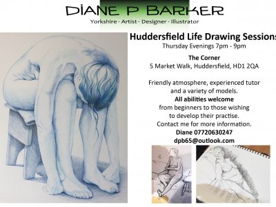 Huddersfield life drawing sessions