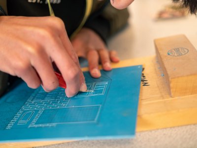 Learn how to do lino printing this May!