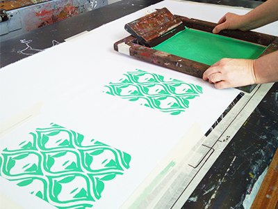 Print Workshop - Intro to: Screen Printing onto Textiles
