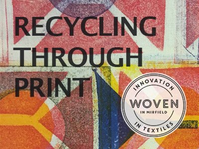 Recycling Through Print - FREE Family activity - 8 & 15 June