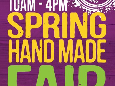 Spring Handmade Fair Saturday 25th May
