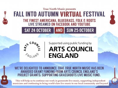 Arts Council grassroots live music funding for True North Music
