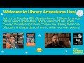 Library Adventures Live! Conrad Burdekin and Dom Conlon