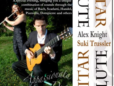 Appassionata Duo - concert of guitar and flute, Sept. 7th