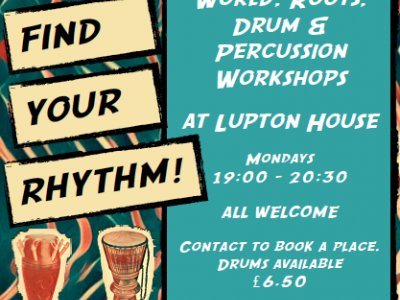 Drum Torbay - World Roots Drum and Percussion Workshops
