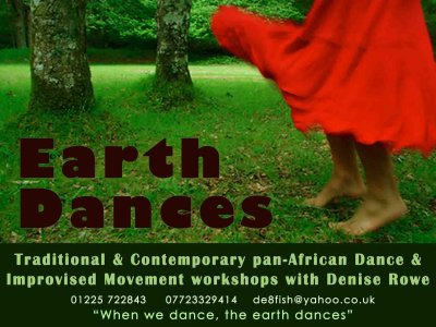 Earth Dances Workshop - African dance & non-stylised movement