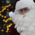 Father Christmas visits Greenway