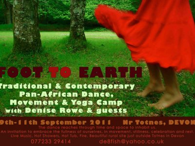Foot To Earth Dance, Movement & Yoga Camp
