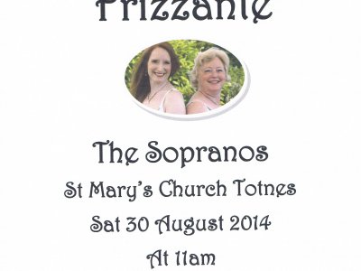 Frizzante - St Mary's Totnes Coffee Concert