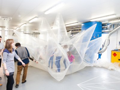 Inflatable Spaces - Dartmoor Arts day workshop 11 June