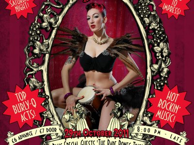 K&Q’s ‘Flowers of the Dead’ Burlesque & Boogie 29/10/11 