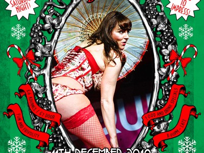 Kinky & Quirky’s ‘Christmas Crackers’ Burlesque and Boogie 11/12