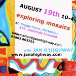 Mosaic Workshop with Jan O'Highway -  August  19th