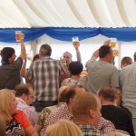 Oompah Night in the Babbacombe Festival Marquee
