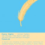 Poetry Nights at Artizan 8 - 10pm
