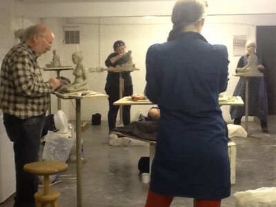 Sculpting from Life, March weekend course