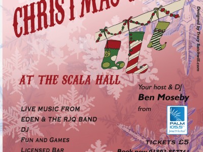 The Christmas Party at the Scala Hall, Brixham