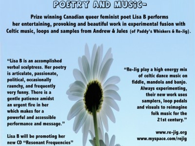 The Ditch Daisies - Evening of Original Poetry and Music